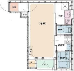 【間取り】 | Ｖｉｌｌａｂｒｉｓｅ常盤 | 間取りです。