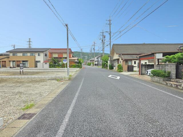 瑞浪市上野町3丁目の前面道路含む現地写真|周辺環境