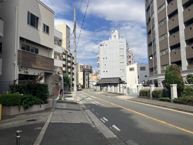 都島中通3丁目戸建の前面道路含む現地写真