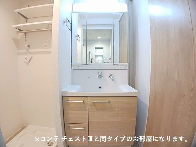 水口町秋葉アパート（０２８６４７４０１）の洗面所