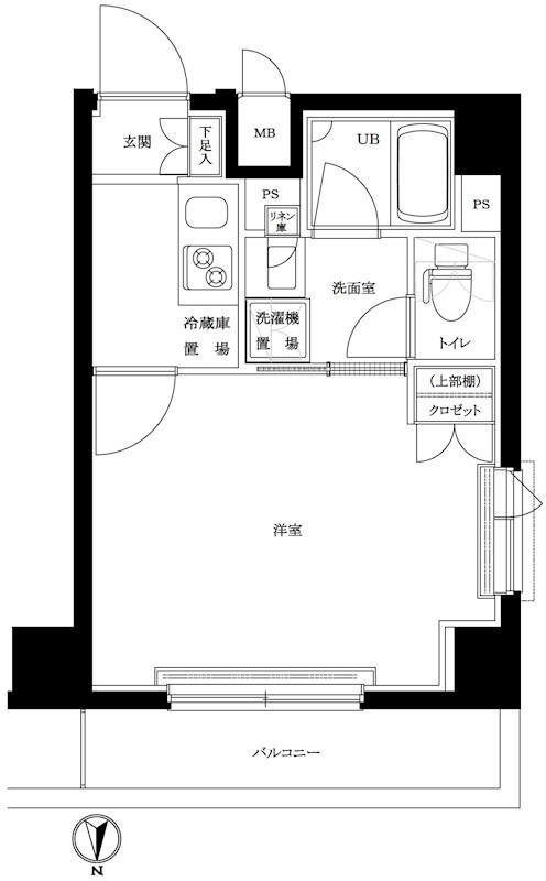 ルーブル両国弐番館の間取り