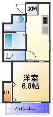 【間取り】 | パルディナカダⅢ