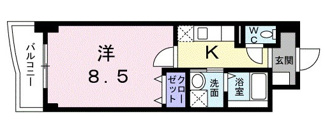 【間取り】 | アヴニール２１ | 間取りです。