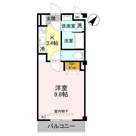 グランシャリオ(鶴ヶ島)の間取り