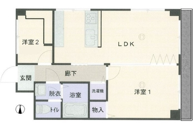 【間取り】 | セーフズマンション | 使い勝手のいい1SLDKの間取りです！
