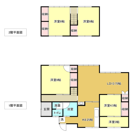 【間取り】 | 本宿町上明法貸家(モトジュクチョウカミミョウホウカシヤ）