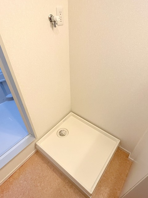 メゾン　フォレの玄関|★室内洗濯機置き場★