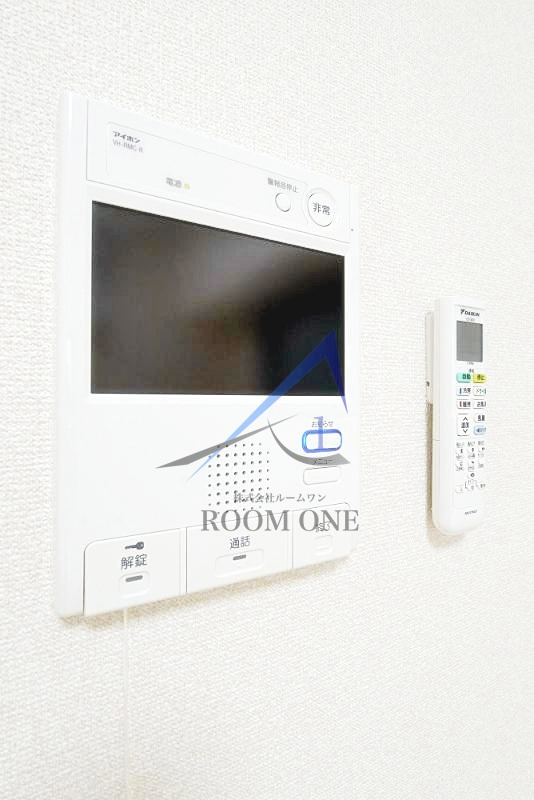 アイル赤羽サウスのセキュリティ|モニター付きインターホンです。