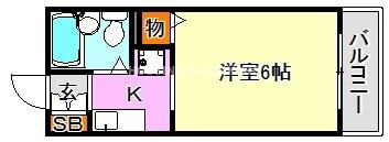 メゾンドアヴニール名谷の間取り