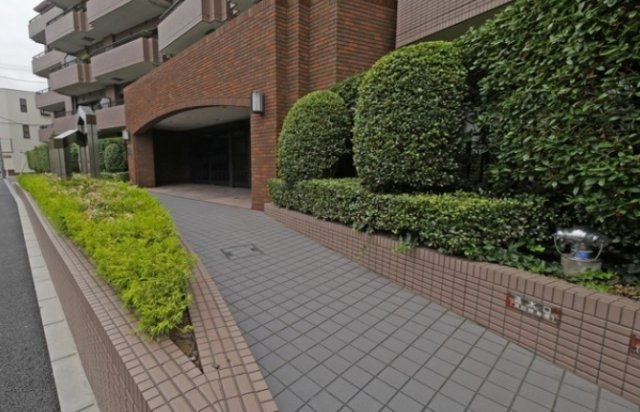 【エントランス】 | 朝日エンブレム奥沢