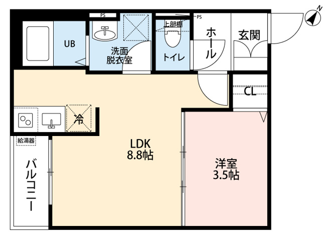 【間取り】 | Crecia高根台