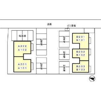 【区画図】 | プランドールロッジ ＡＢ