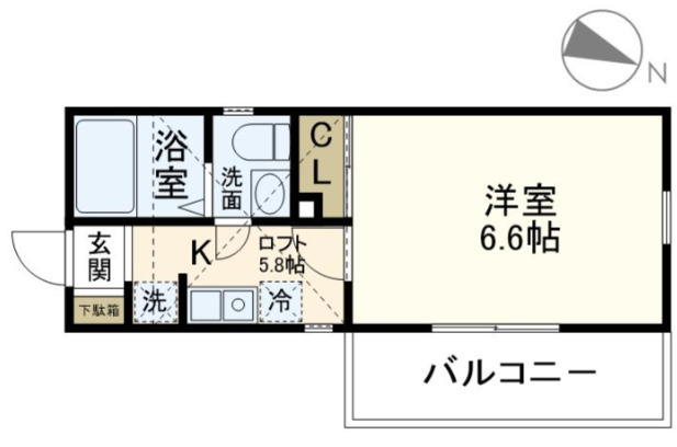 【間取り】 | メイデンボヤージュ | 敷金・礼金なし！