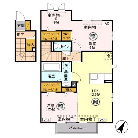 エクレールの間取り