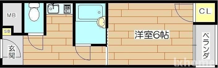 ホワイティ18の間取り