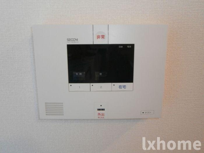 セジュール上穂積のセキュリティ|シンプルで使いやすい玄関です