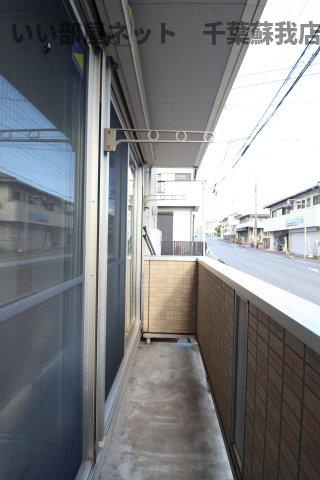 ピースランドのバルコニー|バルコニー付きです
