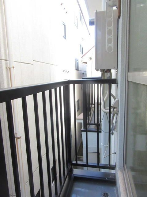 角重マンションのバルコニー