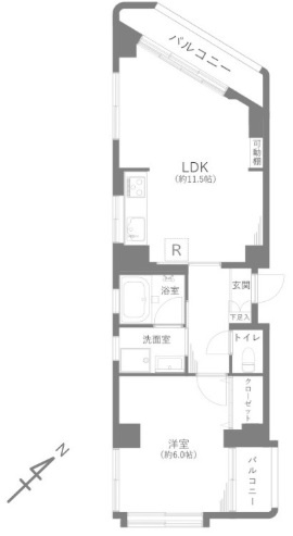 【間取り】 | パレスサンセイ