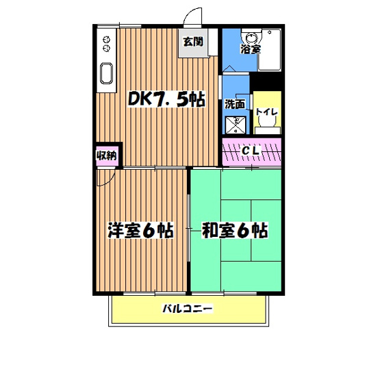 【間取り】 | パークサイドハウスＢ
