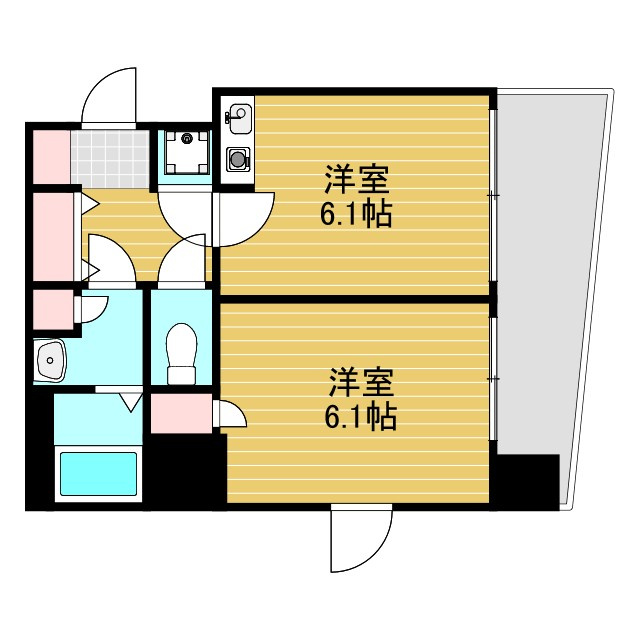 シティライフ新大阪の間取り
