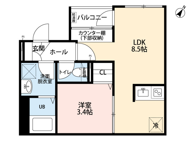 【間取り】 | Crecia高根台