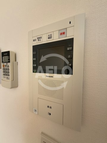 フロンティアコート堺筋本町のセキュリティ|フロンティアコート堺筋本町　モニター付きインターホン