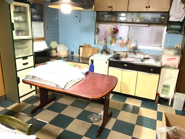 竹野町竹野　中古戸建　4DKのキッチン