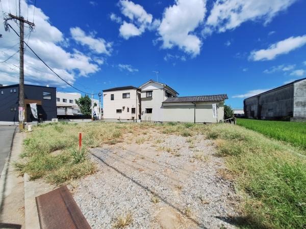六坊北町3期の外観|現地土地写真(2026年8月撮影)