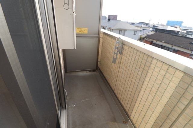 ルガルボニート西熊本のバルコニー|※同タイプの部屋写真です