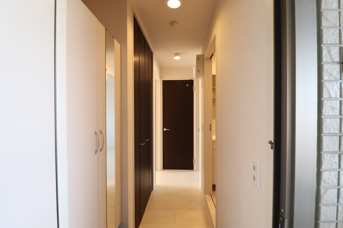 ルガルボニート西熊本の玄関|※同タイプの部屋写真です