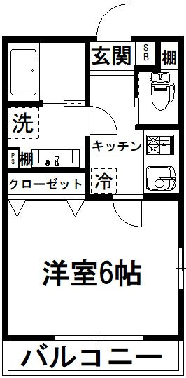 あかるＣの間取り