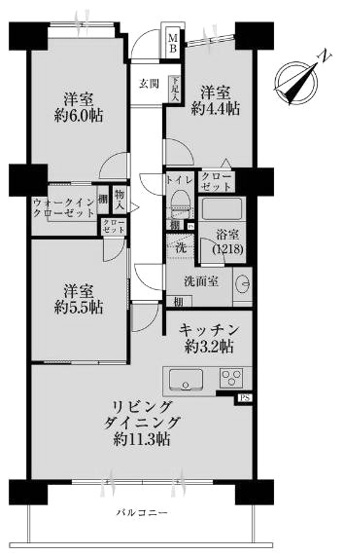 【間取り】 | シスナブ池袋本町