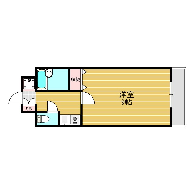 セブンハイツの間取り