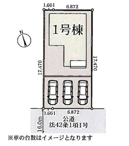 【区画図】 | 深谷市国済寺　LiveleGarden.s　新築戸建　全1棟　1号棟