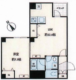 Gran Duo小石川の間取り