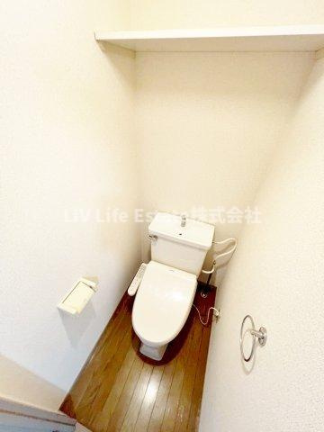 小平市小川町１丁目の賃貸マンションのトイレ