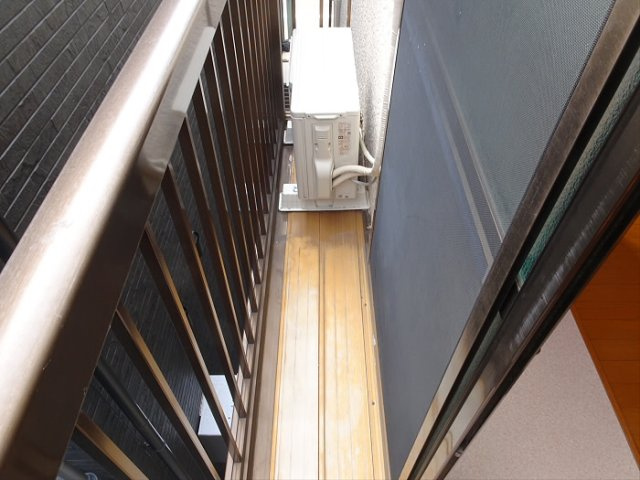 オラージュのバルコニー|お洗濯にも便利なバルコニー付き