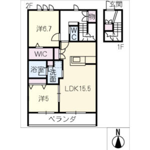 【間取り】 | ｂａｍｂｏｕ　ｄｅｕｘ