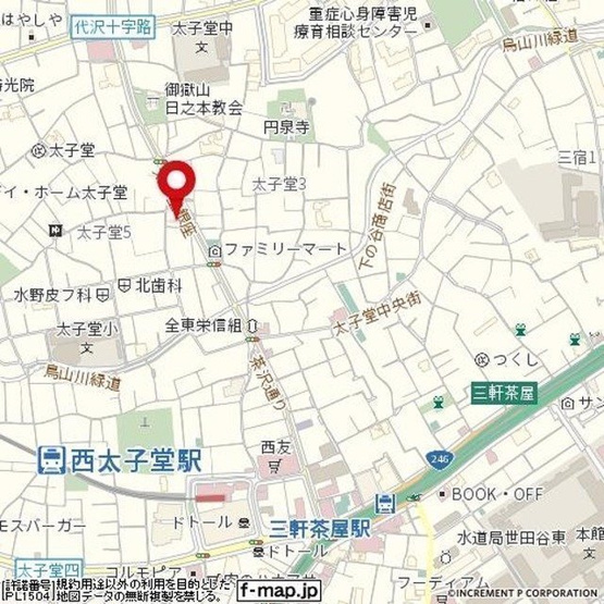 【地図】 | クリスタル三軒茶屋ＰＡＲＴ－１