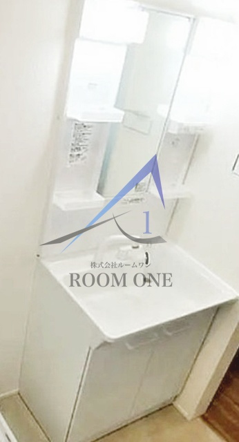 メゾンケンシンの洗面所|洗面台です。