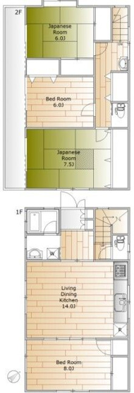 【間取り】 | 中町1丁目戸建