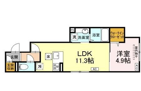 セレスティア大森西の間取り|間取りです。
