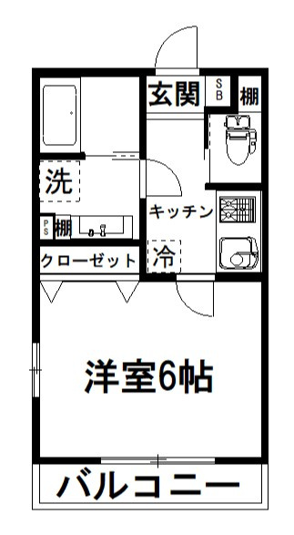 あかるCの間取り