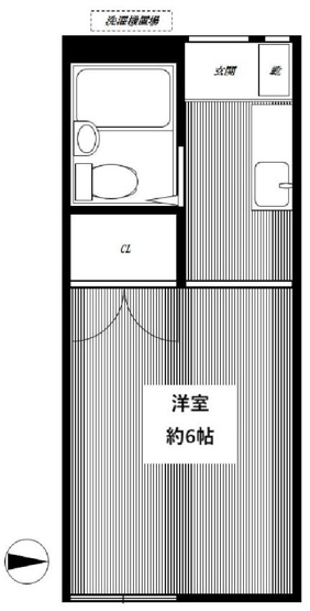 【間取り】 | パールハイツ-岩戸南3丁目-