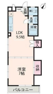 【間取り】 | 第一上馬マンション