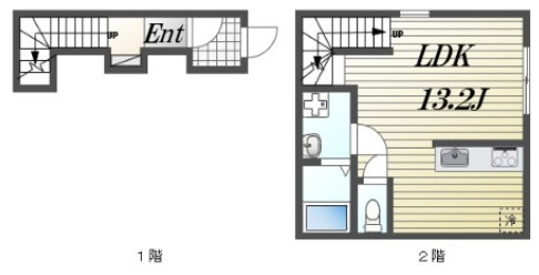 aisance関沢の間取り