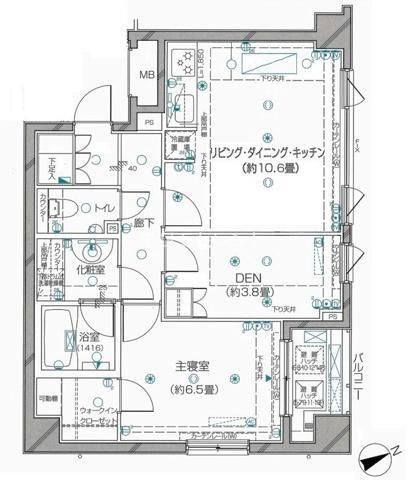 【間取り】 | ピアース東京Grace Tower