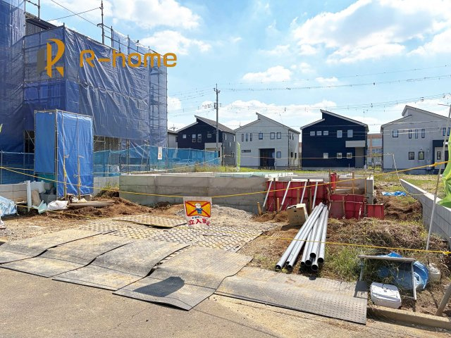 龍ケ崎市長山7期　新築戸建て　1号棟の外観|ご予約を頂ければ、『平日』はもちろん『早朝』や『夜間』もご見学可能です♪お気軽にお申し付けください♪