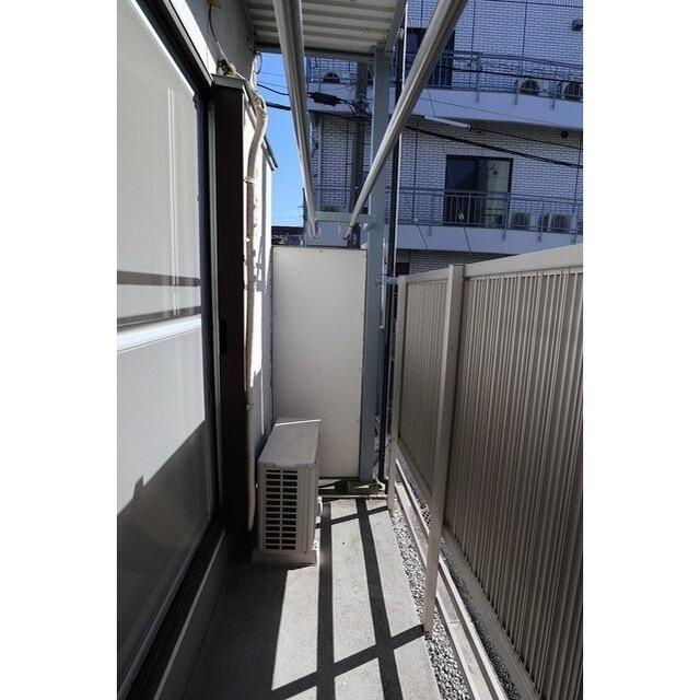 レスポワール調布のバルコニー